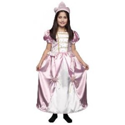 -DISFRAZ PRINCESA ROSA 10-12