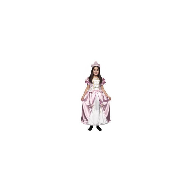 -DISFRAZ PRINCESA ROSA 10-12