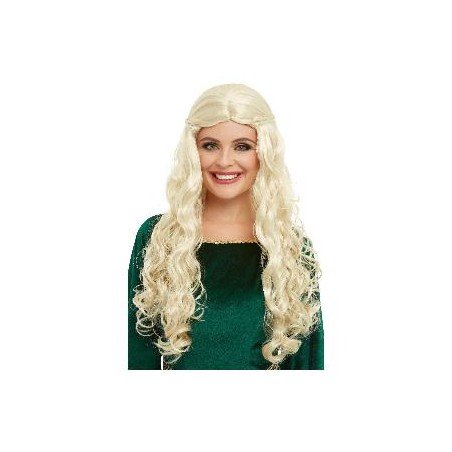 -PELUCA REINA MEDIEVAL RUBIA