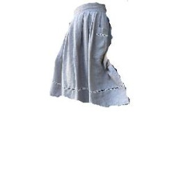 -DELANTAL REGIONAL AZUL P