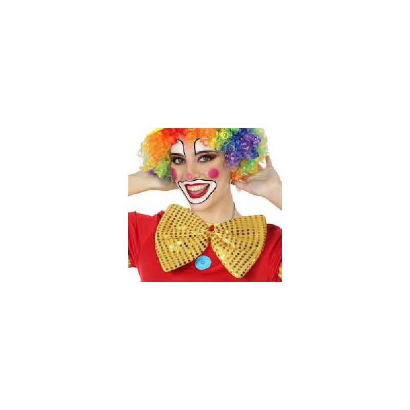 -PAJARITA PAYASO DORADA 30CM