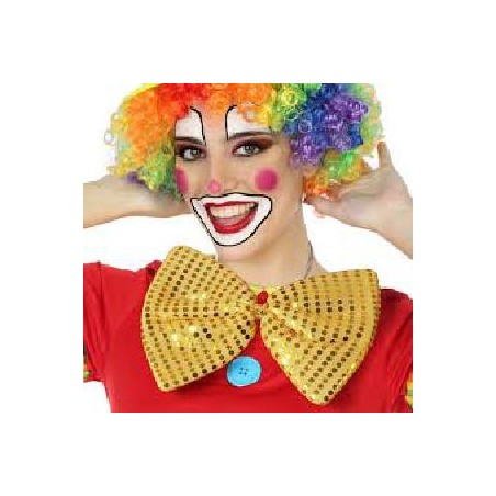 -PAJARITA PAYASO DORADA 30CM