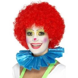 -CUELLO DE VOLANTES PAYASO AZUL