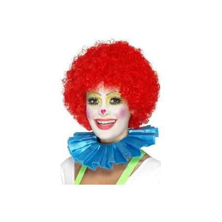 -CUELLO DE VOLANTES PAYASO AZUL