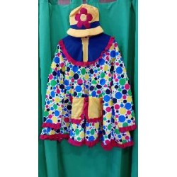 -DISFRAZ PAYASA TOPITOS S