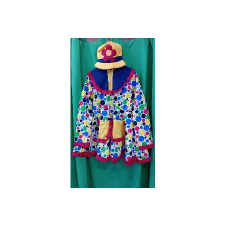 -DISFRAZ PAYASA TOPITOS S