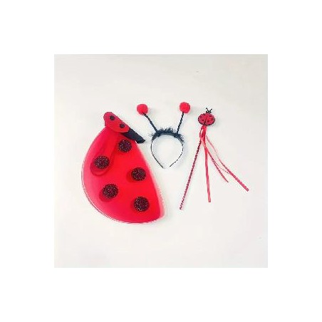 SET ALAS MARIQUITA ROJO