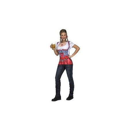 -DISFRAZ CAMISETA SEXY OKTOBERFEST LADY M