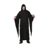 -TUNICA NEGRA MUERTE CON CAPUCHA 165 CM