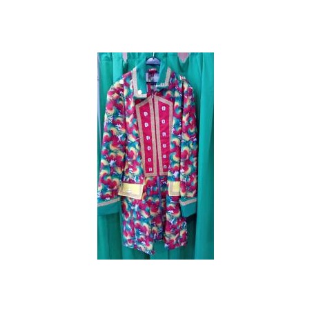 -CHAQUETA LARGA CABALLERO ESPIRALES 4XL