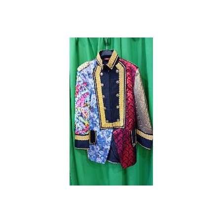 -CHAQUETA PATCHWORK CABALLERO L