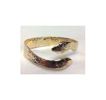 -BRAZALETE CABEZA SERPIENTE