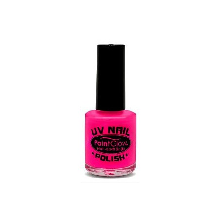 ESMALTE DE UÑAS ROSA NEON UV
