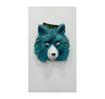 -MASCARA LOBO AZUL