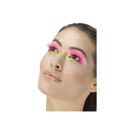 -PESTAÑAS ROSAS NEON