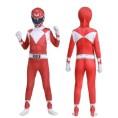 DISFRAZ POWER AL RANGERS ROJO 10