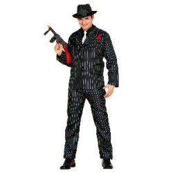-DISFRAZ GANGSTER HOMBRE S