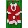 -DISFRAZ CHAQUETA CON CAPA Y GORRO PAPA NOEL M