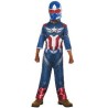 -DISFRAZ CAPITAN AMERICA BNW CLASSIC 9-10