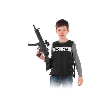 -CHALECO POLICIA ANTIBALAS INFANTIL 6