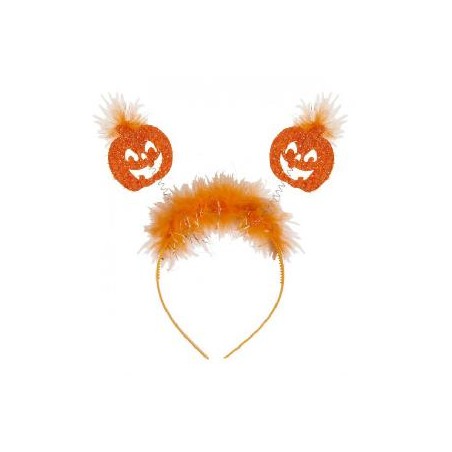 -DIADEMA  DE CALABAZAS