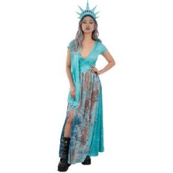 -DISFRAZ MUJER LIBERTAD MORTAL XL