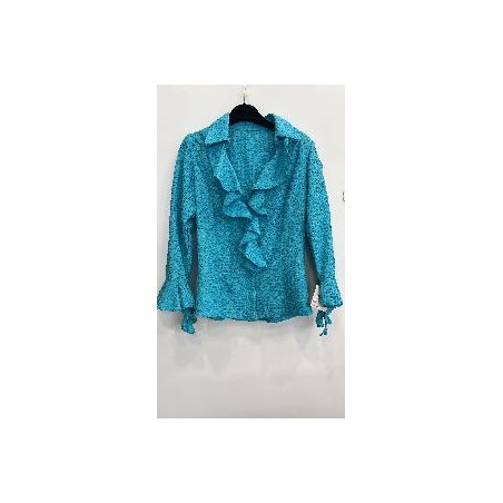 CAMISA AZAHARA AZÚL CIELO T-46