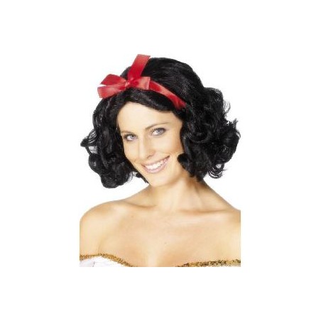 -PELUCA MELENA CORTA RIZADA