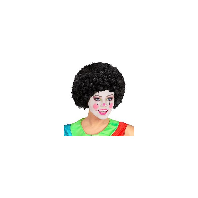 PELUCA PAYASO  NEGRO