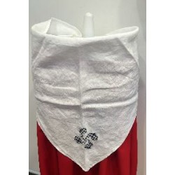 -PAÑUELO REGIONAL LINO BLANCO LAUBURU G