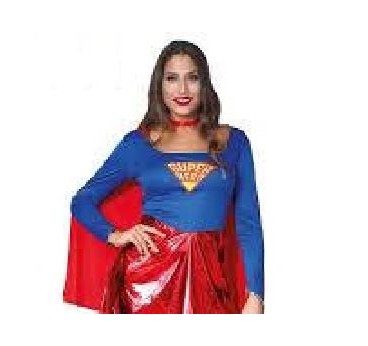 -DISFRAZ SUPER HEROINA  L