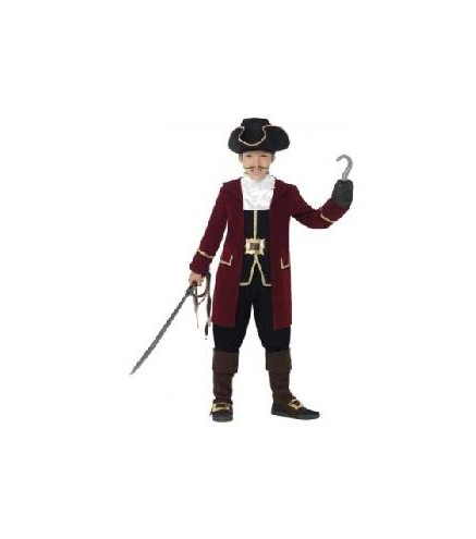 -DISFRAZ CAPITAN PIRATA DELUXE 7-9