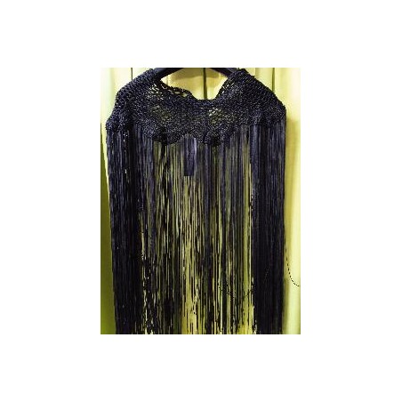 MANTON GANCHILLO NEGRO