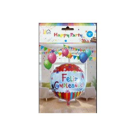 -GLOBO POLIAMIDA FELIZ CUMPLEAÑOS