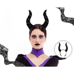 -DIADEMA BRUJA MALEFICA