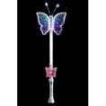 VARITA DE MARIPOSA PLATA