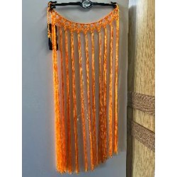 FLECO CUELLO RECTO NARANJA