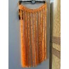FLECO CUELLO RECTO NARANJA