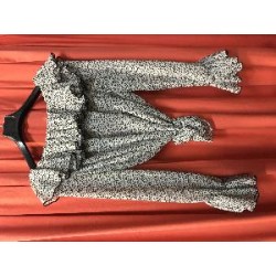 CAMISA FLAMENCO MOTAS GRIS NEGRO T-42