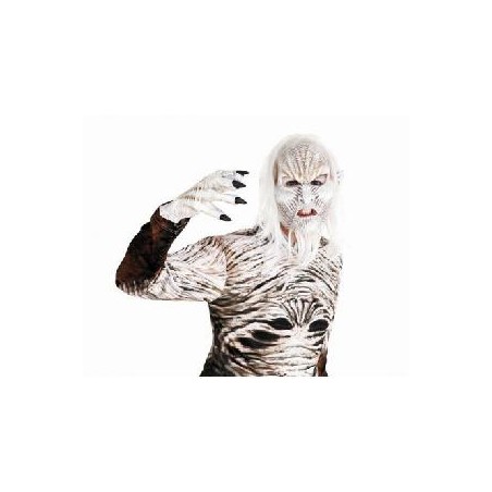 -MASCARA DE LATEX CAMINANTE BLANCO