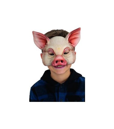 -MASCARA CERDO CON GOMA
