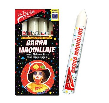 -BARRA MAQUILLAJE BLANCO