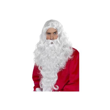 -SET PELUCA Y BARBA PAPA NOEL