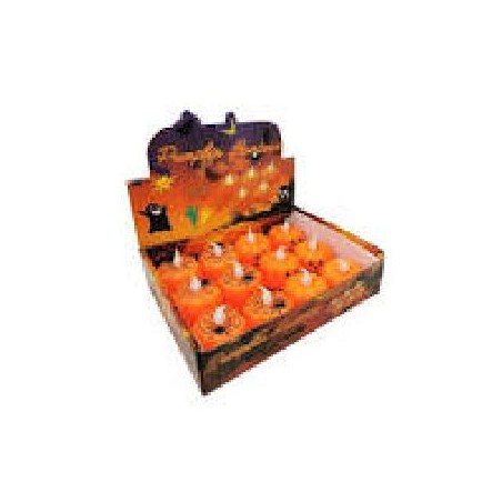 -VELAS CALABAZA 4 CM