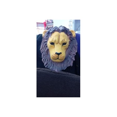 MASCARAS ANIMALES LEON