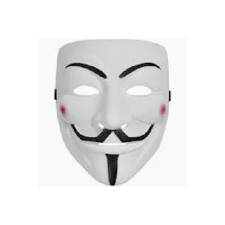 -MASCARA ANONYMOUS BLANCA