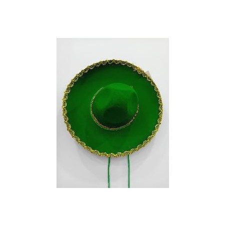 SOMBRERO MEXICANO INFANTIL VERDE CLARO