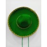 SOMBRERO MEXICANO INFANTIL VERDE CLARO