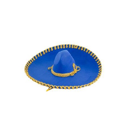 SOMBRERO MEXICANO INFANTIL AZULON