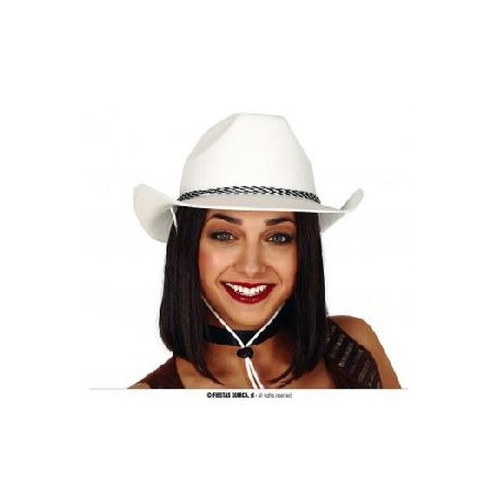 -SOMBRERO DALLAS BLANCO FIELTRO